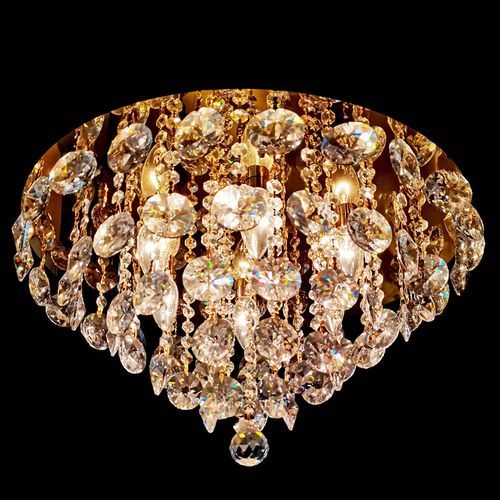 Современная люстра - 81041 SERIES - CRISTALUX LIGHTING DESIGN - из нержавеющей стали / из кристалла / 3 лампочки