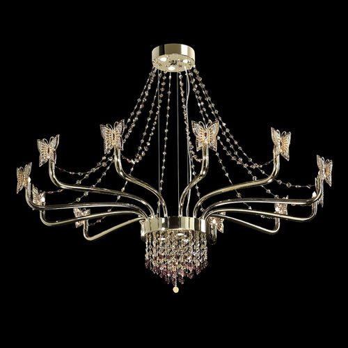 Современная люстра - BUTTERFLY - BEBY ITALY SRL - из кристалла / из кристаллов Swarovski® / из металла