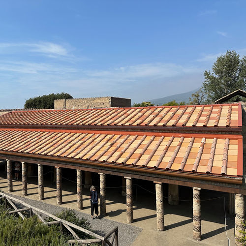 Фотоэлектрическая черепица - POMPEI - AHLUX ITALIA SRL - прямоугольная / на солнечной батарее / из стекла