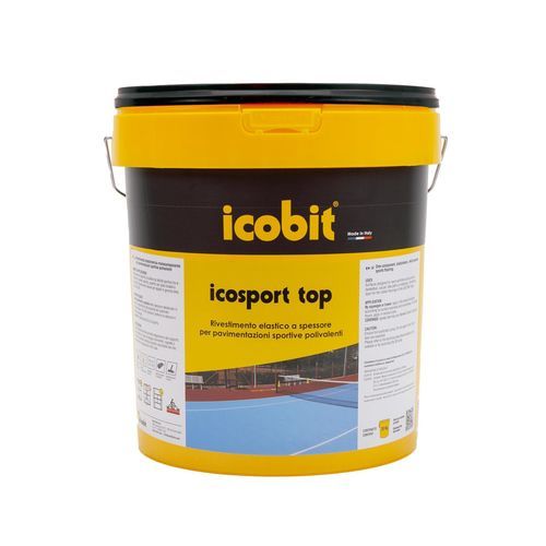 Краска для отделки - ICOSPORT TOP - Icobit Italia - для настила / для игровой площадки / для напольной поверхности