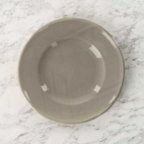 Круглый тарелка - MAISON PICHON - из глазированной керамики / однотонный / красный