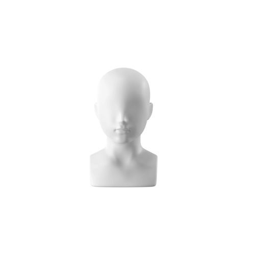 Голова манекена для детей - LTCH60_WH - Best Mannequins BV - абстрактная / из стекловолокна / белая