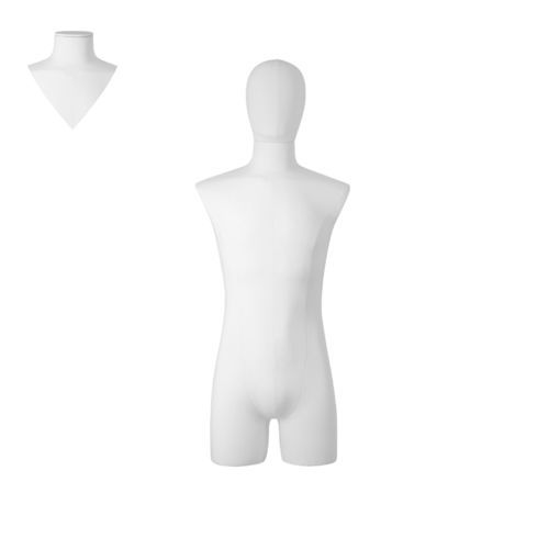 Манекен для шитья мужчина - COUTM21_WH1 - Best Mannequins BV - режим / из пенополиуретана / белый