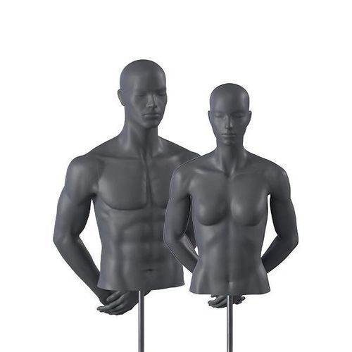 Бюст манекена спорт - Best Mannequins BV - из металла / без головы / сидячий