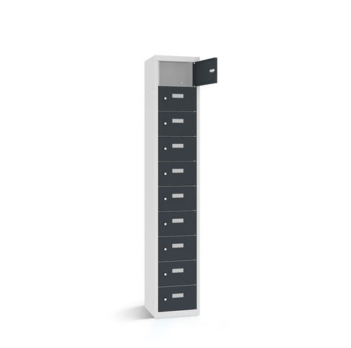 Шкафчик из стали - 2161-011000-0431112_V.489 - Lockeel - из стального листа / из стали, покрытой порошком / стандартный