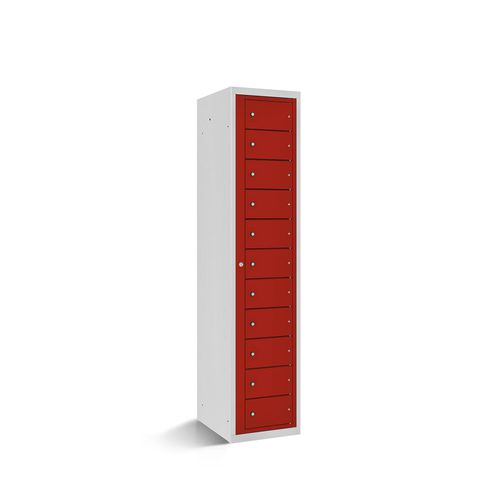 Шкафчик из стального листа - 1421-011100-0401112_V.479 - Lockeel - из стали, покрытой порошком / стандартный / с ключом
