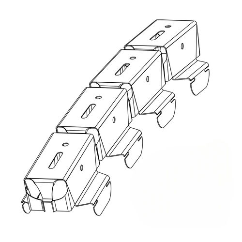 Профиль из металла - VERTEBRA® VT45 - Vertebra - сборный