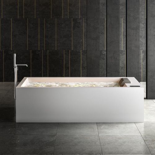 Встроенная ванна - TARIM - Albatros - для жилых зданий / из Solid Surface / современная
