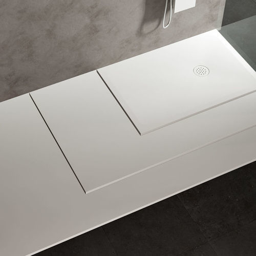 Прямоугольный душевой поддон - MODUS  - Albatros - напольный / из Solid Surface / по индивидуальному заказу