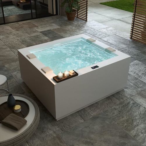 Каркасная спа-ванна - MODULA POOL - Albatros - квадратная / 2 места / из акрила