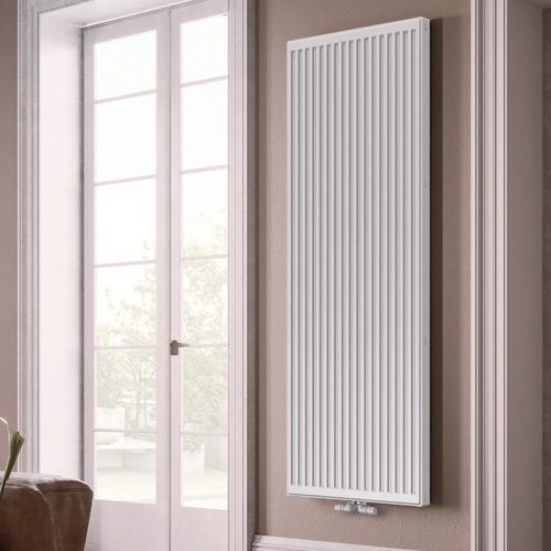 Радиатор на горячей воде - PLATTELLA C6 - Radiators - классический / из стали / серый