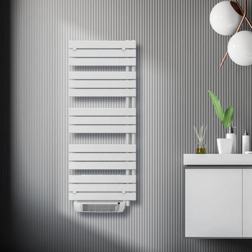 Электрический полотенцесушитель - AGATA E-FLOW - Radiators - современный / из стали / белый