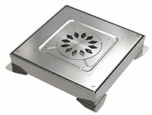 Крышка люка из нержавеющей стали - Inza Inox S.L. - квадратная / по индивидуальному заказу / A15