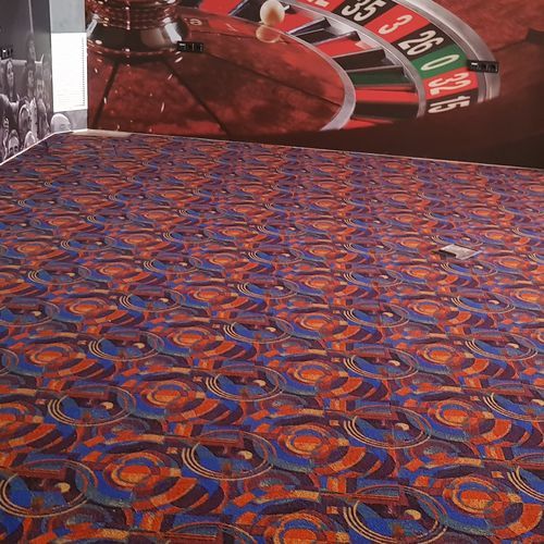Ковровое покрытие с вытяжным ворсом - ABSTRACT 3.0 - Casino Carpets S.L. - нейлоновое / для профессионального использования / с рисунком