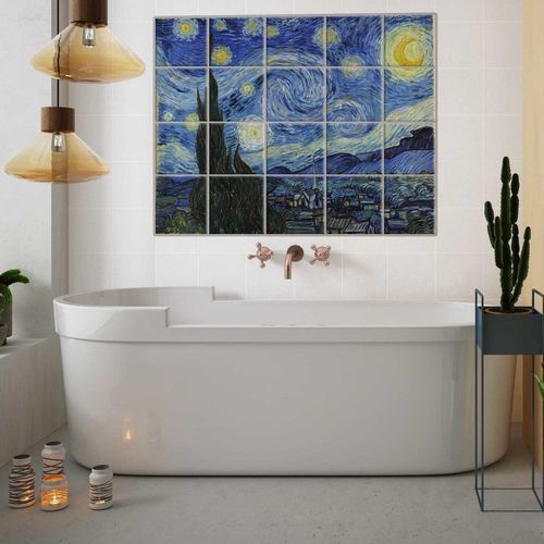Плитка из фарфора - STARRY NIGHT  - Tempera Art Design - набивная / цифровая печатная / для внутреннего применения