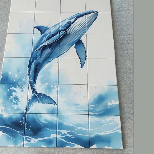 Плитка из фарфора - WHALE - Tempera Art Design - глянцевая / матовая / для внутреннего применения