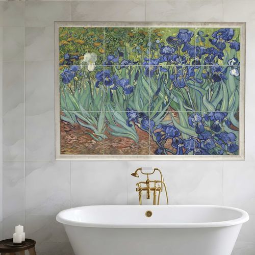 Плитка из керамики - IRISES BY VAN GOGH - Tempera Art Design - из фарфора / из мрамора / набивная