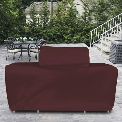 Защитный чехол для барбекю - SUMMIT GRILL CENTER - Covers & All - из ткани / рипстоп / темно-серый