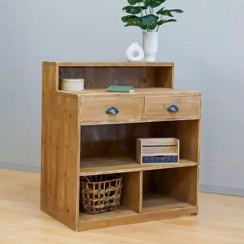 Барная стойка из цельной древесины - CO04333 - Tradis Design - прямая / модульная / из долговечных материалов