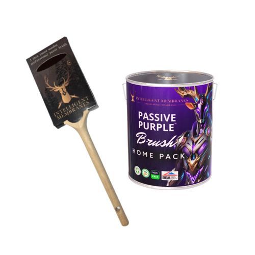 Краска для подготовки - PASSIVE PURPLE BRUSH PACK - Intelligent Membranes - герметик / для интерьера / для наружного использования
