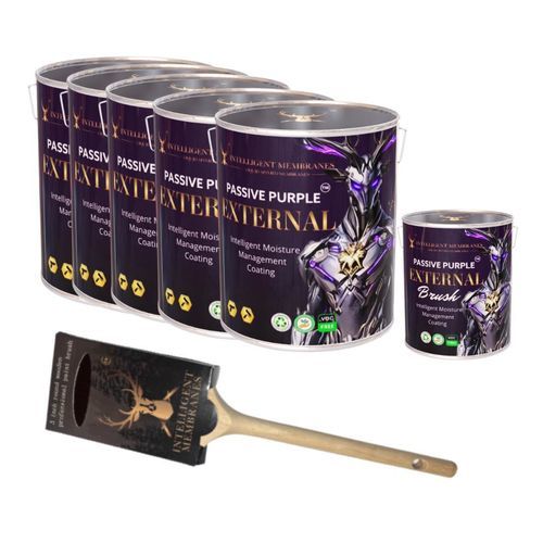 Жидкая гидроизоляция для защиты - PASSIVE PURPLE EXTERNAL BUNDLE - Intelligent Membranes - воздушный барьер / бетон / для фасада