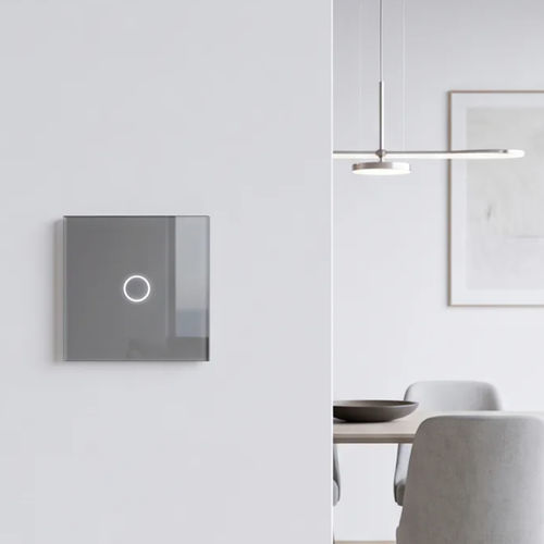 Сенсорный переключатель - PP-T01S-A13B - LightON - электронный / встраиваемый / из закаленного стекла
