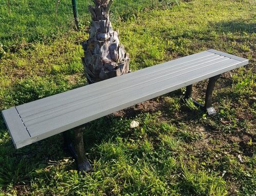 Современная банкетка - URBAN - Urban'Ex - из металла / с основанием из металла / для общественных мест