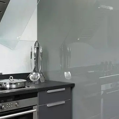 Стеклянная панель с настилом - MAGNETIC GLASS - MARKER BOARD&reg; - Saint Gobain Glass France - глянцевая / прозрачная / непрозрачная