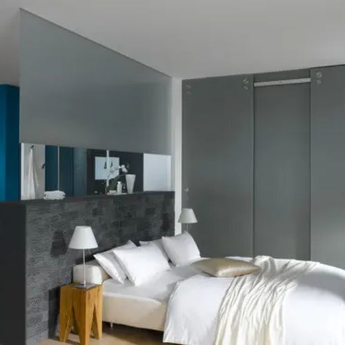 Непрозрачная стеклянная панель - MY PLANILAQUE&reg; - Saint Gobain Glass France - цветная / лакированная / для внутренней компоновки
