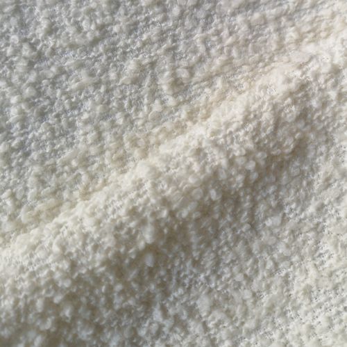 Ткань для штор - BERGAMO XL LIGHT CRÈME - BISSON BRUNEEL - настенная / однотонная / из льна