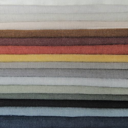 Ткань для жалюзи - LINWOOL - BISSON BRUNEEL - однотонная / из льна / из шерсти
