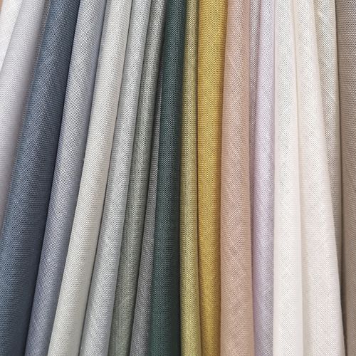Однотонная гардинная занавеска - WISPER - BISSON BRUNEEL - из Trevira CS® / из атласа / из ПЭС