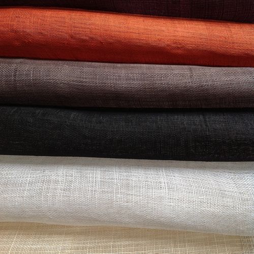 Обивочная ткань - SIMPLE D'ABACA - BISSON BRUNEEL - для жалюзи / однотонная / из абаки