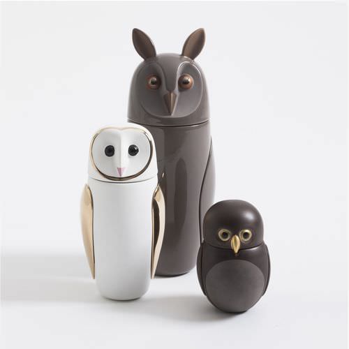 Ваза уникальный дизайн - OWLS - BOSA - из керамики