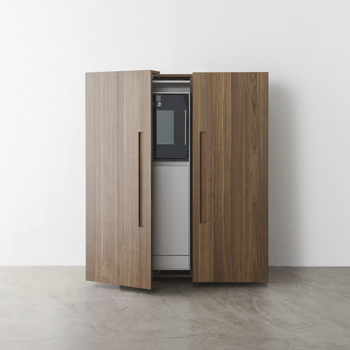 Современный шкаф для хранения для кухни - b2 appliance - Bulthaup - из дерева / для печи / для холодильника