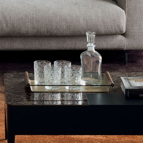 Поднос для обслуживания из ясеня - APOLLO - calligaris - из металла