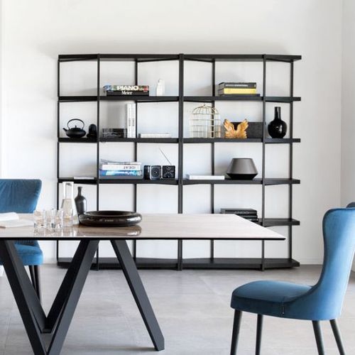 Модульный стеллаж - HANGAR - calligaris - низкий / высокий / современный