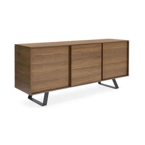Современный буфет - SECRET - calligaris - из орехового дерева / из фанерованной древесины / из окрашенного металла