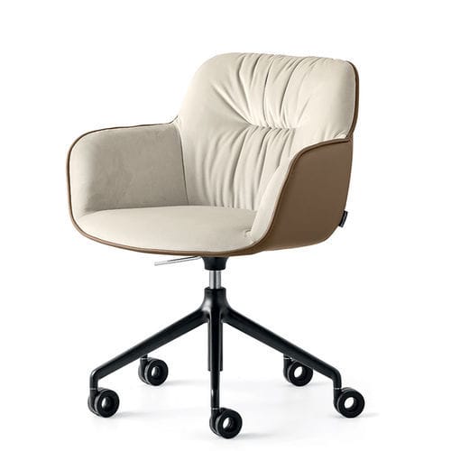 Современный стул для офиса - cocoon - calligaris - для интерьера / из ткани / из пенополиуретана