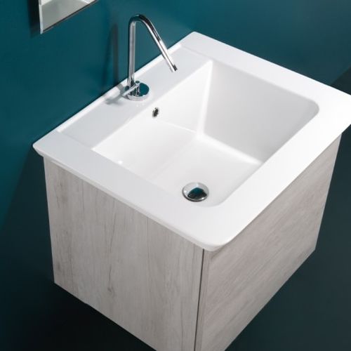 Подвесная стиральная машина с раковиной - DEEP  - Ceramica Althea - из керамики