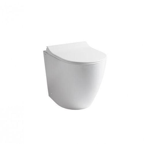 Приставной унитаз - COVER - Ceramica Althea - из керамики / для бытового использования / овальный
