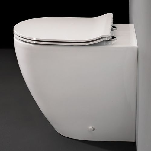 Приставной унитаз - COVER XL - Ceramica Althea - из керамики / для бытового использования / с удлиненной чашей