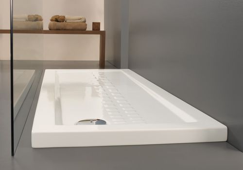 Прямоугольный душевой поддон - ITO - Ceramica Althea - приподнятый / для профессионального использования / для бытового использования