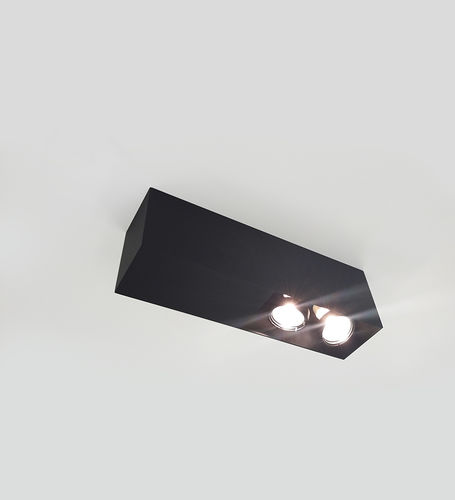 Современный потолочный светильник - METROBOX - DARK AT NIGHT NV - прямоугольный / из алюминия / LED
