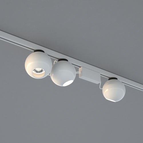 Светильник на рейке LED - 12-25 - DARK AT NIGHT NV - круглый / из металла / для профессионального использования