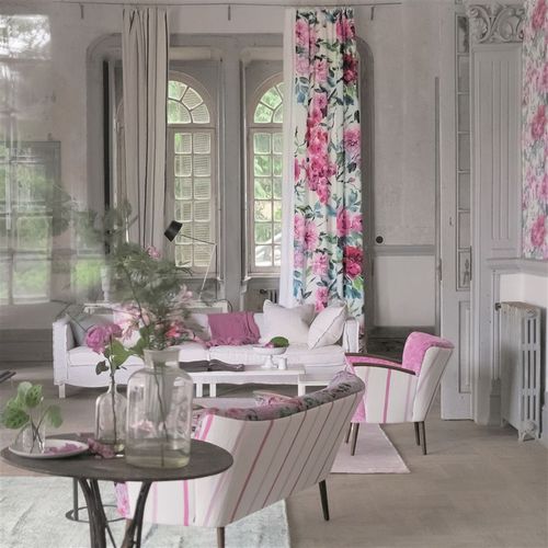 Обивочная ткань - SHANGHAI GARDEN - DESIGNERS GUILD - для штор / настенная / природный мотив