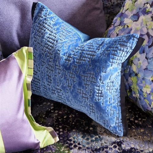 Обивочная ткань - BORATTI - DESIGNERS GUILD - для штор / с рисунком / однотонная