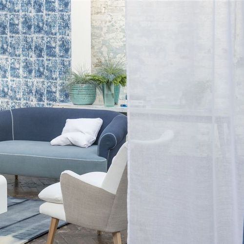 Обивочная ткань - CONTRACT ESSENTIALS II - DESIGNERS GUILD - для штор / однотонная / из льна