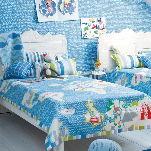 Обивочная ткань - AROUND THE WORLD - DESIGNERS GUILD - для штор / для жалюзи / с рисунком
