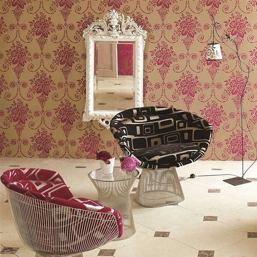 Обивочная ткань - QUARENGHI  - DESIGNERS GUILD - для штор / для жалюзи / с рисунком